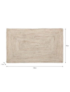 Woven Rectangular Rug - 90 X 150cm -Garden Trading Store RRJU01 portrait 9 70329.1638480268