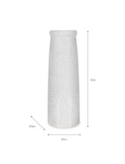 Ravello Bottle Vase - White -Garden Trading Store RVCE03 portrait 9 80611.1691504636