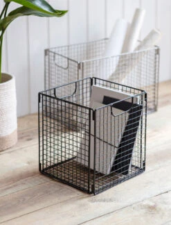 Hornton Foldable Storage Box - Small- Black