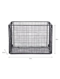 Hornton Foldable Storage Box - Small- Black -Garden Trading Store SBBL01 portrait 9 80160.1638480625