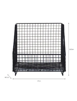 Hornton Stacking Storage Box - Black 9 Hornton Stacking Storage Box - Black -Garden Trading Store SBBL03 portrait 9 02716.1638480641