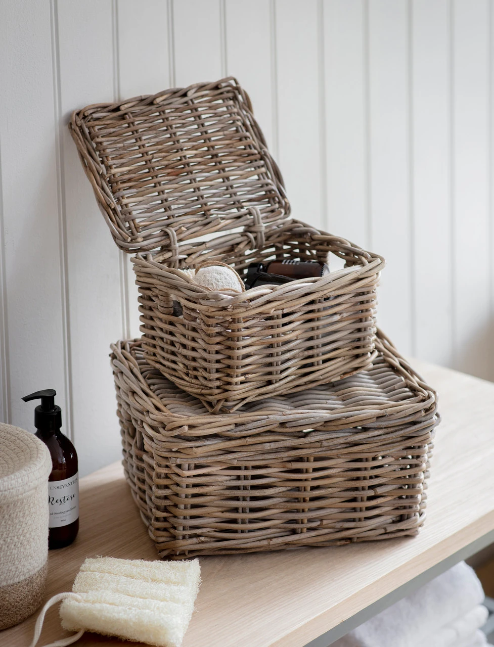 Set Of 2 Bembridge Storage Baskets 2 Set Of 2 Bembridge Storage Baskets - Image 2
