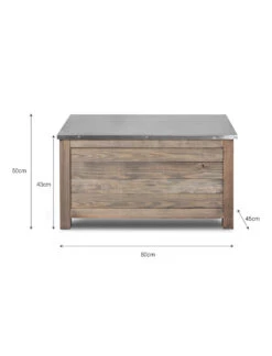 Aldsworth Outdoor Storage Box - Small 5 Aldsworth Outdoor Storage Box - Small -Garden Trading Store SBWO02 portrait 9 33812.1638480884
