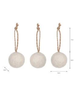 Set Of 3 Southwold Round Baubles - Warm White 5 Set Of 3 Southwold Round Baubles - Warm White -Garden Trading Store SBWW01 portrait 9 18696.1638480903