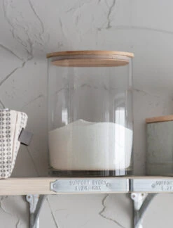 Audley Storage Jar - 5L -Garden Trading Store SJBG05 portrait 3 96963.1638483086