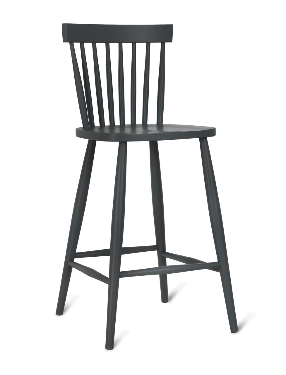 Spindle Bar Stool - Carbon 3 Spindle Bar Stool - Carbon - Image 3