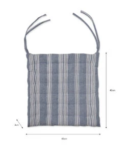 Seat Pad - Cornflower Blue 5 Seat Pad - Cornflower Blue -Garden Trading Store SPCB01 portrait 9 64409.1638483273