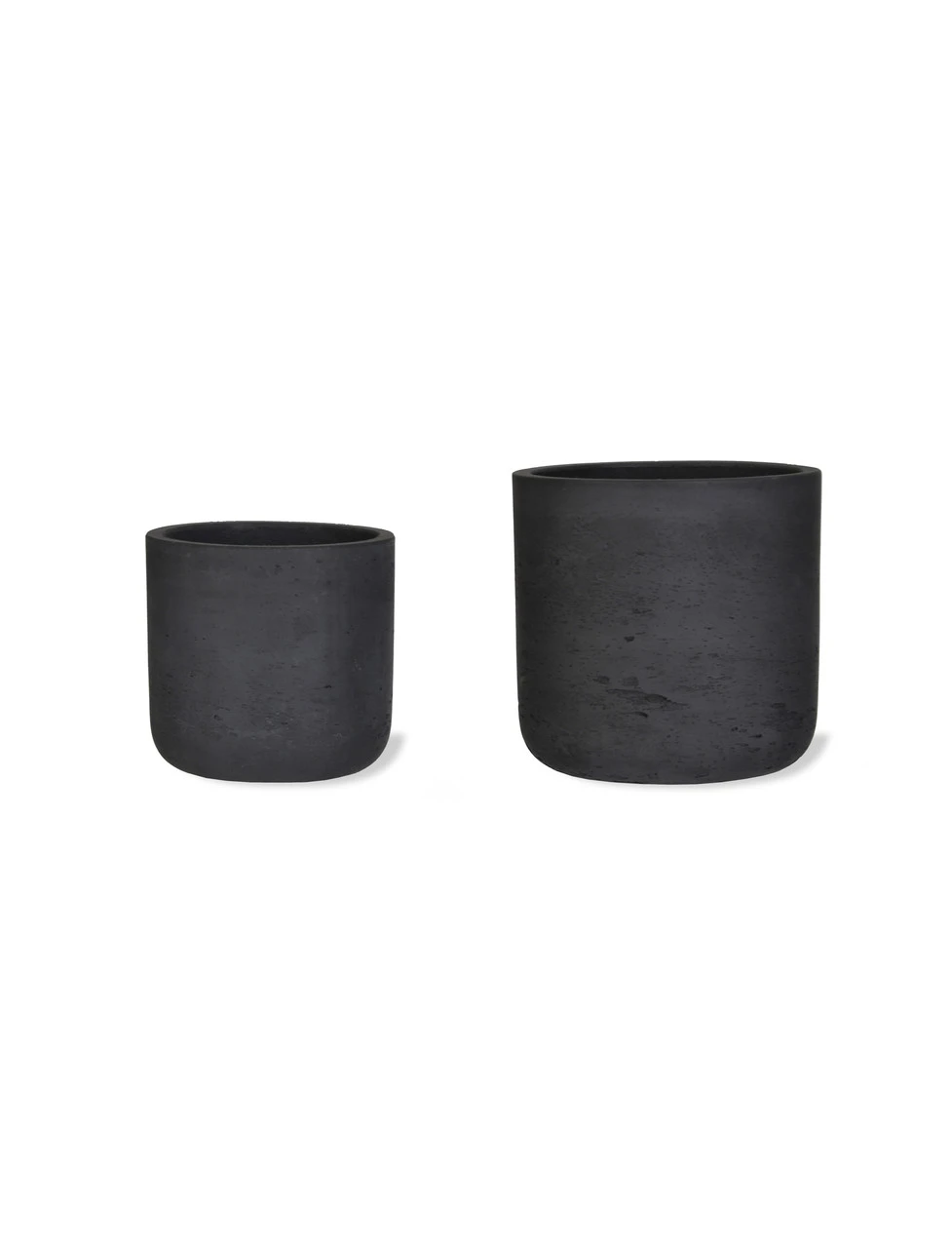 Set Of 2 Stratton Straight Pots - Carbon 2 Set Of 2 Stratton Straight Pots - Carbon - Image 2