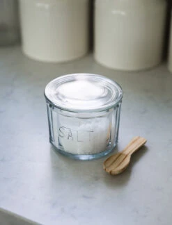 Glass Salt Pot