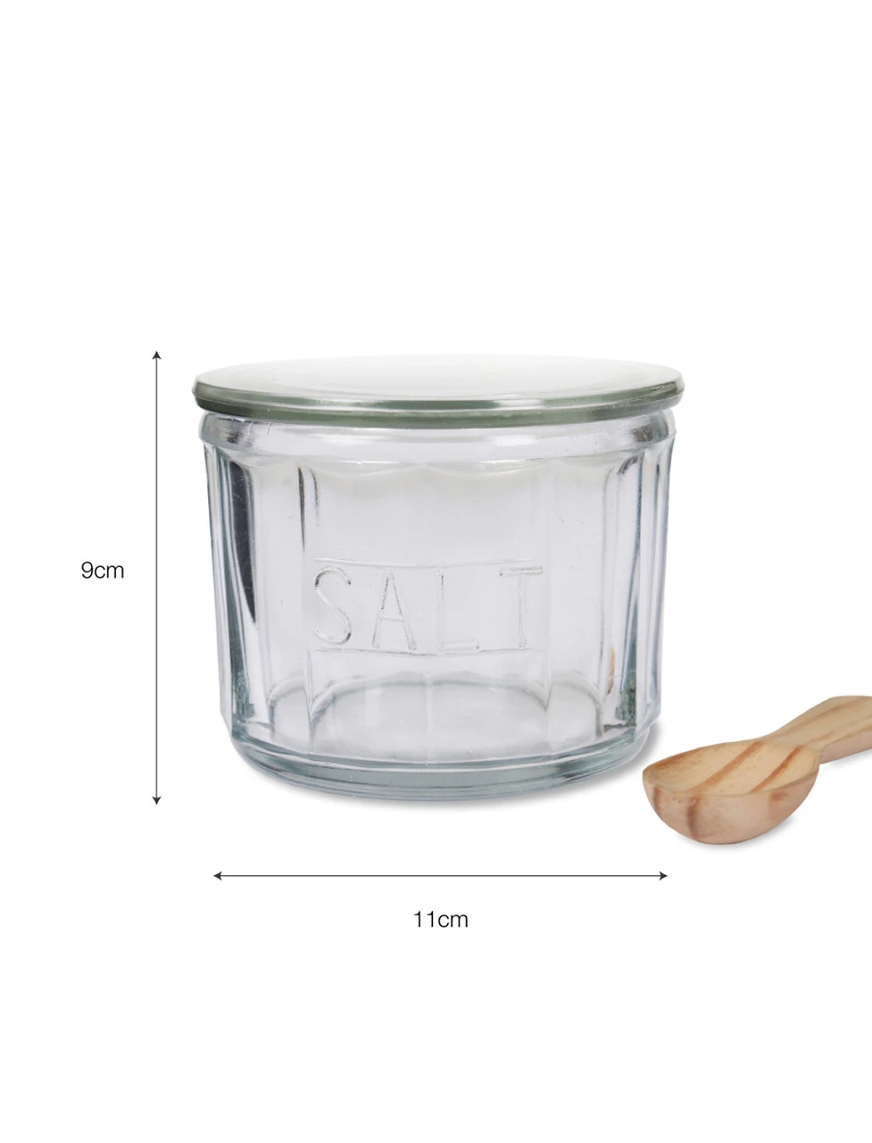 Glass Salt Pot 3 Glass Salt Pot - Image 3