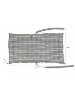 Stripe Bench Seat Pad - Large 5 Stripe Bench Seat Pad - Large -Garden Trading Store SPNS02 portrait 9 40936.1638484229