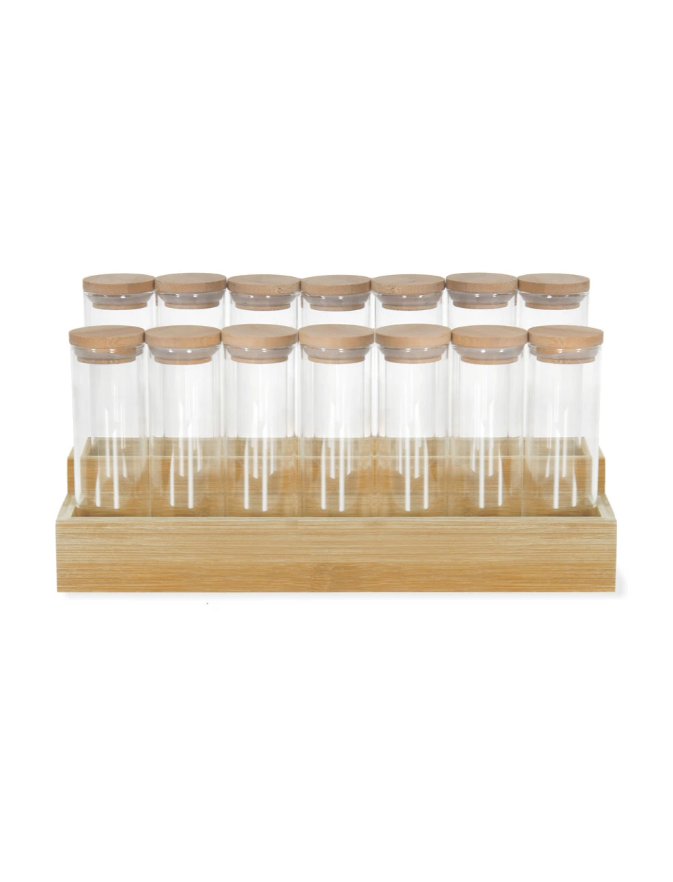 Audley Spice Rack With Jars - 14 Jars 2 Audley Spice Rack With Jars - 14 Jars - Image 2