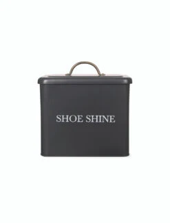 Shoe Shine Box - Carbon 6 Shoe Shine Box - Carbon -Garden Trading Store SSCN01 portrait 8 26531.1638484375