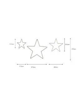 Set Of 3 Cromwell Stars 5 Set Of 3 Cromwell Stars -Garden Trading Store STAB01 portrait 9 78510.1638484425