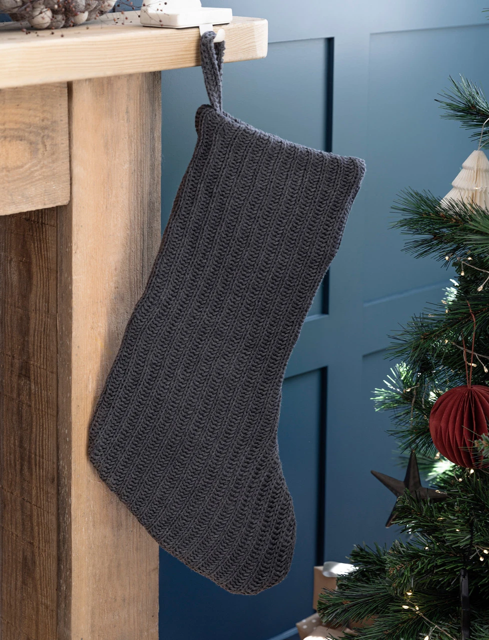 Orford Stocking - Grey 1 Orford Stocking - Grey