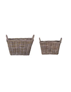 Set Of 2 Bembridge Storage Baskets - Rattan 5 Set Of 2 Bembridge Storage Baskets - Rattan -Garden Trading Store Set of 2 Bembridge Storage Baskets BARS01 26536.1674728507