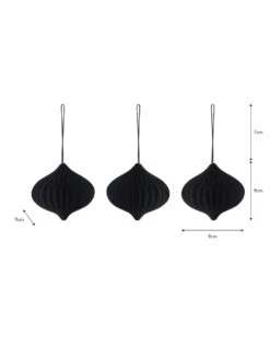Set Of 3 Maddox Teardrop Baubles 5 Set Of 3 Maddox Teardrop Baubles -Garden Trading Store TBBL02 portrait 9 02538.1638484700