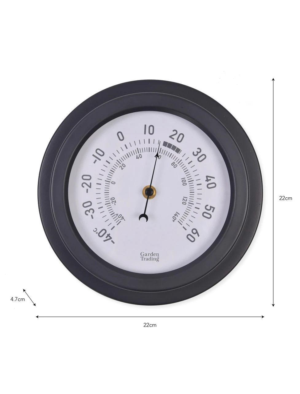 Tenby Thermometer - Carbon 3 Tenby Thermometer - Carbon - Image 3