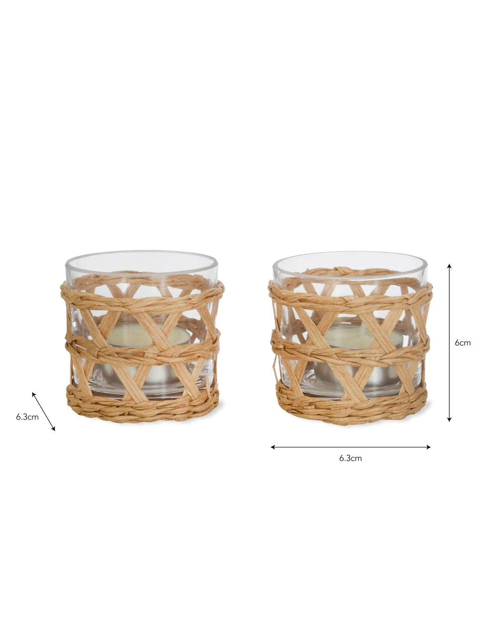 Pair Of Portmore Tealight Holders 5 Pair Of Portmore Tealight Holders - Image 5
