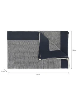 Framlingham Throw - Ink 11 Framlingham Throw - Ink -Garden Trading Store THIK02 portrait 9 23251.1658746383