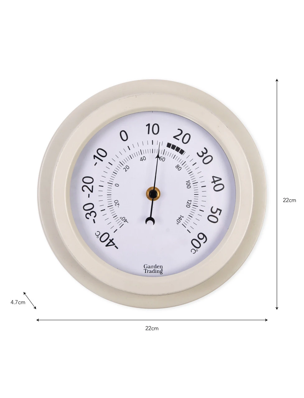 Tenby Thermometer - Lily White 3 Tenby Thermometer - Lily White - Image 3