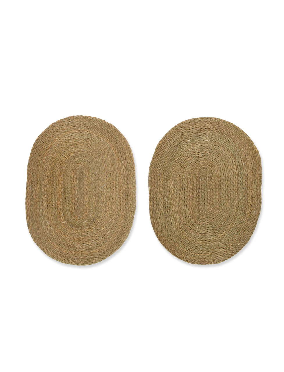 Pair Of Jute Table Mats - Natural 3 Pair Of Jute Table Mats - Natural - Image 3
