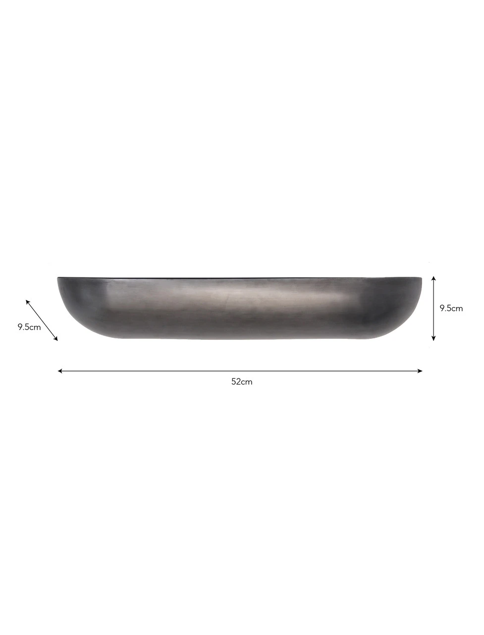 Wall Trough Planter - Large 3 Wall Trough Planter - Large - Image 3