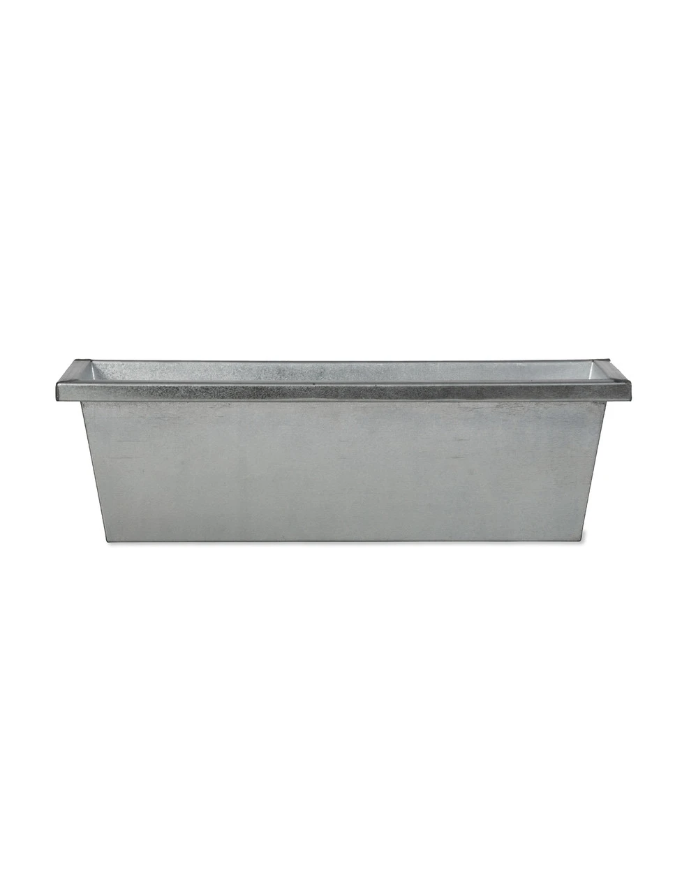 Plant Trough - Galvanised Steel - 40cm 2 Plant Trough - Galvanised Steel - 40cm - Image 2