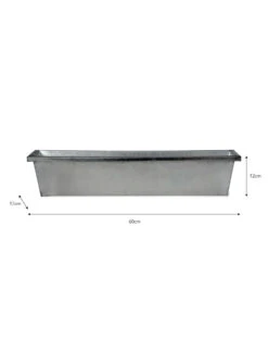 Plant Trough - Galvanised Steel - 60cm 5 Plant Trough - Galvanised Steel - 60cm -Garden Trading Store TRGA03 portrait 9 27812.1638485178