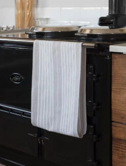 Set Of 2 Looped Tea Towels - Grey