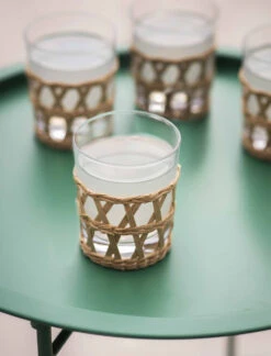 Set Of 4 Portmore Tumblers - Natural