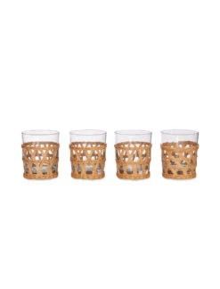 Set Of 4 Portmore Tumblers - Natural -Garden Trading Store TUGL01 portrait 8 73295.1638485554
