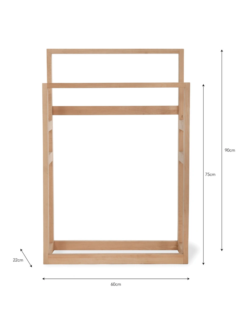 Southbourne Standing Towel Rail 4 Southbourne Standing Towel Rail - Image 4