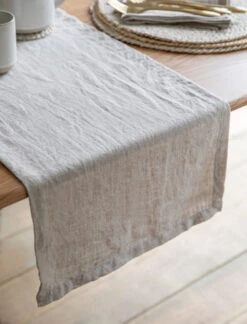 Linen Table Runner - Natural