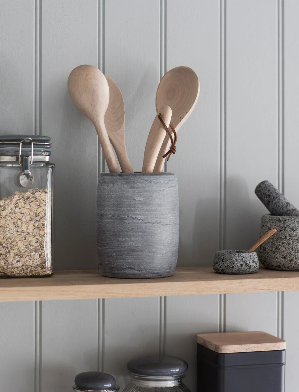 Marble Utensil Holder 1 Marble Utensil Holder