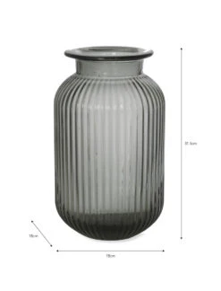 Ribbed Vase - Large 7 Ribbed Vase - Large -Garden Trading Store VVGL01 portrait 9 17749.1658757843