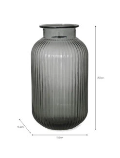 Ribbed Vase - Small 7 Ribbed Vase - Small -Garden Trading Store VVGL02 portrait 9 47418.1658757923