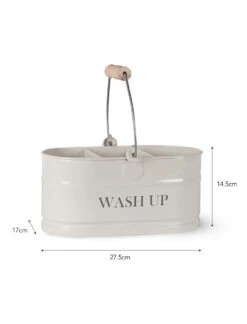 Original Wash Up Tidy - Chalk 5 Original Wash Up Tidy - Chalk -Garden Trading Store WACH01 portrait 9 80714.1638485766