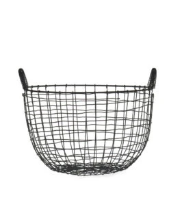 Wirework Storage Basket - 45cm -Garden Trading Store WBBL02 portrait 8 32640.1638485804