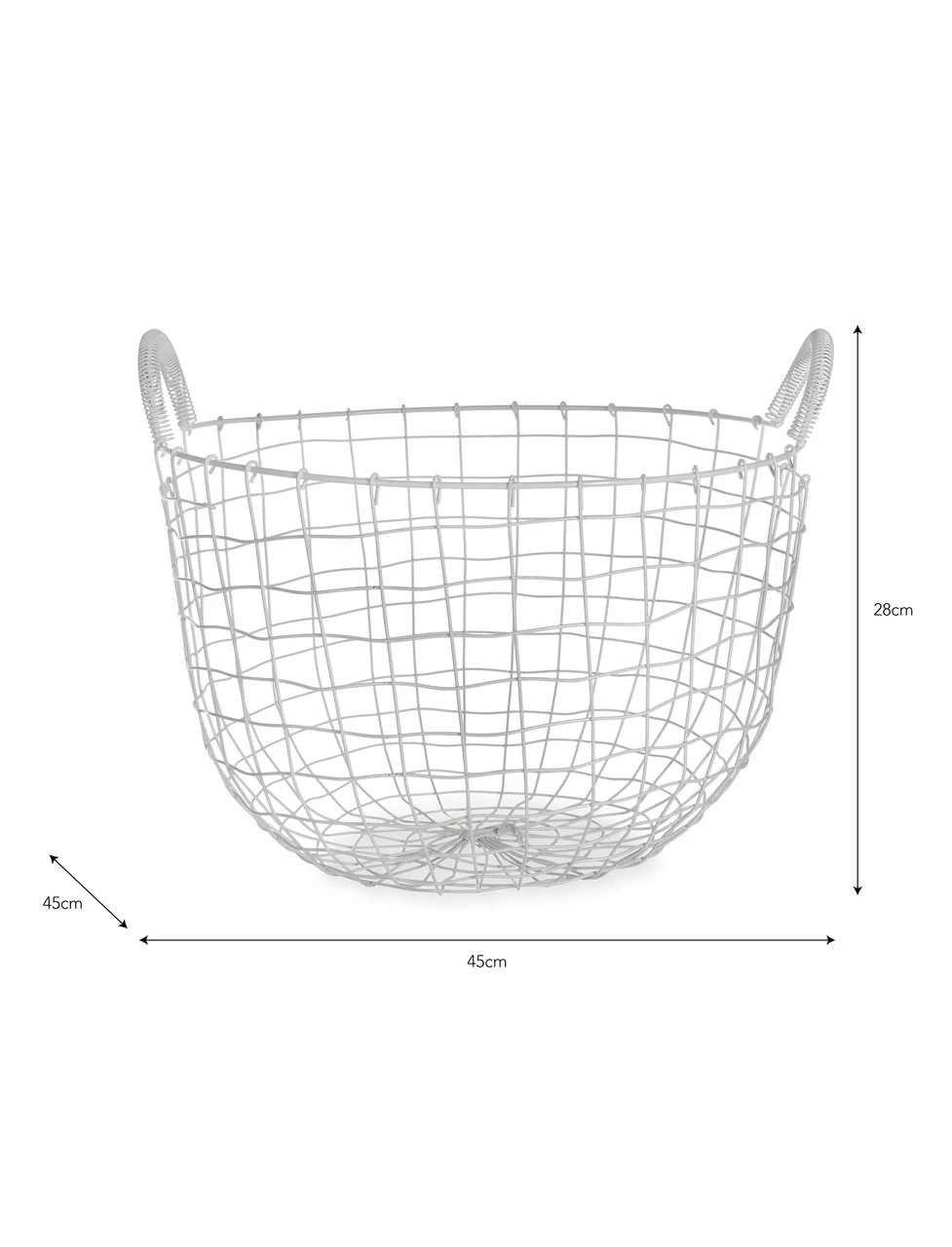 Wirework Basket - Large 4 Wirework Basket - Large - Image 4