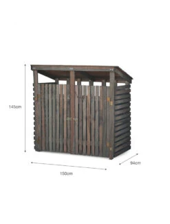 Aldsworth Wheelie Bin Cover -Garden Trading Store WBWO01 portrait 9 40871.1638486036