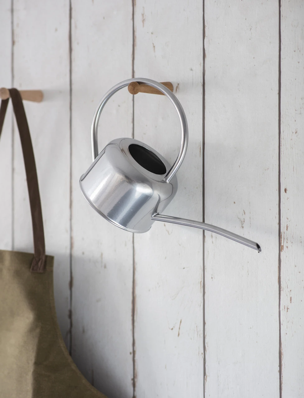 1.1L Indoor Watering Can - Silver 2 1.1L Indoor Watering Can - Silver - Image 2