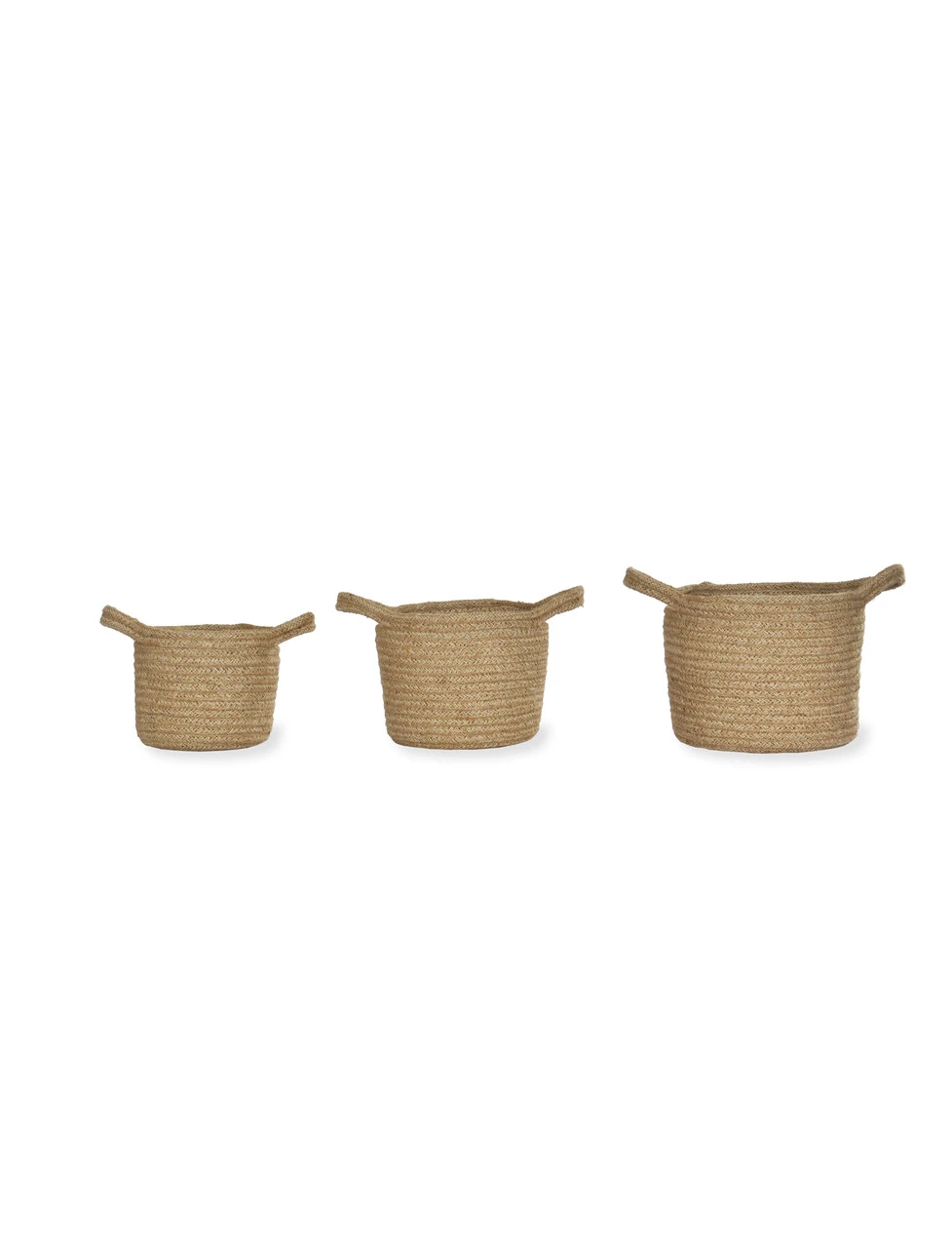 Set Of 3 Woven Plant Pots 3 Set Of 3 Woven Plant Pots - Image 3