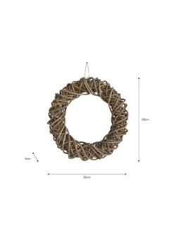 Door Wreath - 40cm 7 Door Wreath - 40cm -Garden Trading Store WRRA01 portrait 9 56488.1649408460
