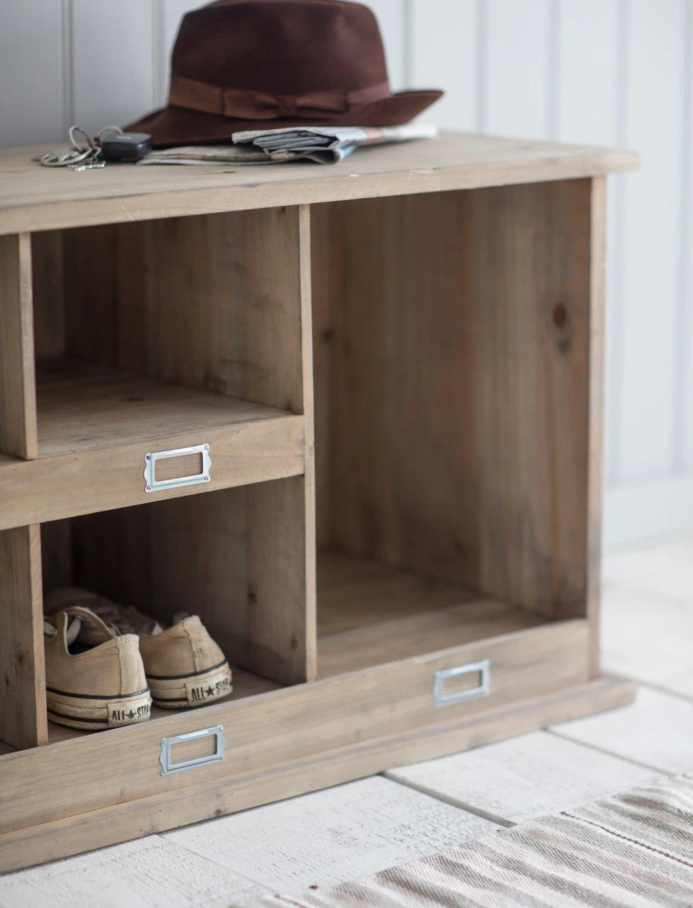 Chedworth Welly Locker - Low - Natural 2 Chedworth Welly Locker - Low - Natural - Image 2