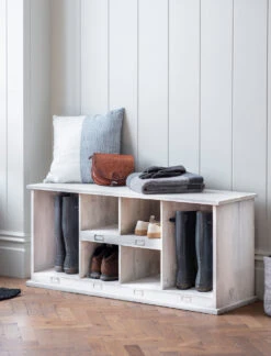 Chedworth Welly Locker - Low - White