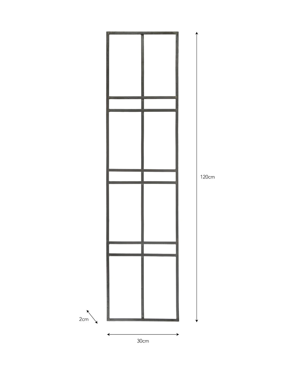 Charlbury Wall Trellis - 30cm 3 Charlbury Wall Trellis - 30cm - Image 3