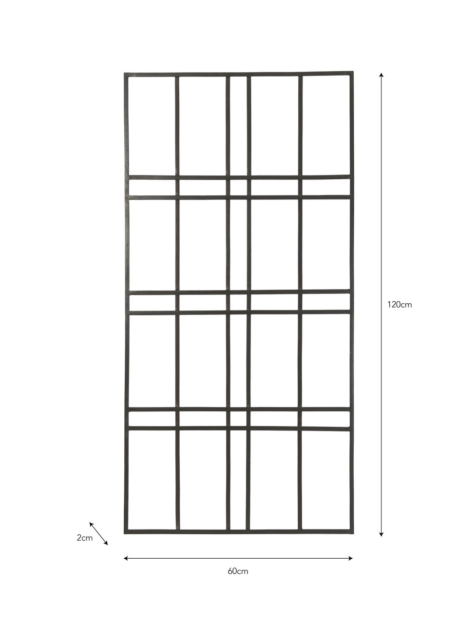 Charlbury Wall Trellis - 60cm 3 Charlbury Wall Trellis - 60cm - Image 3