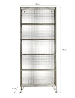 Portobello Shelving Unit - Large -Garden Trading Store WWDU01 portrait 9 56875.1638490324